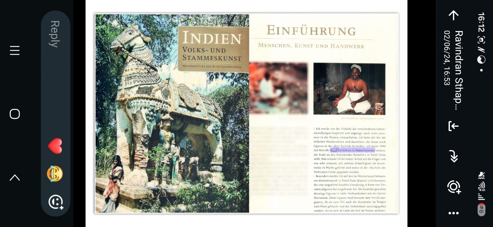 Einführung — Menschen, Kunst und Handwerk